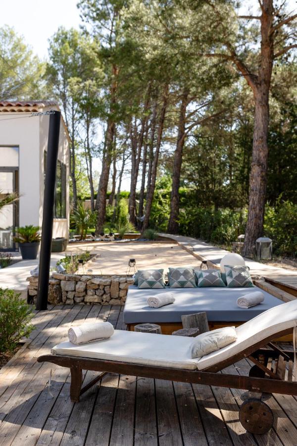 Les Lodges Taizen, Sejour Spa- Sans Enfants Saint-Cannat Εξωτερικό φωτογραφία
